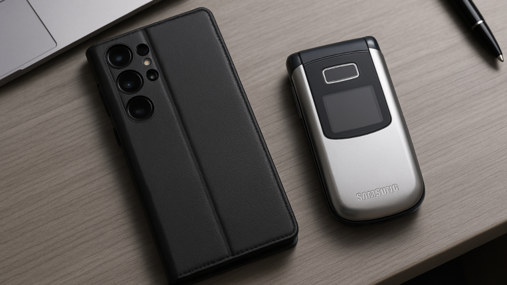 old Samsung flip phones