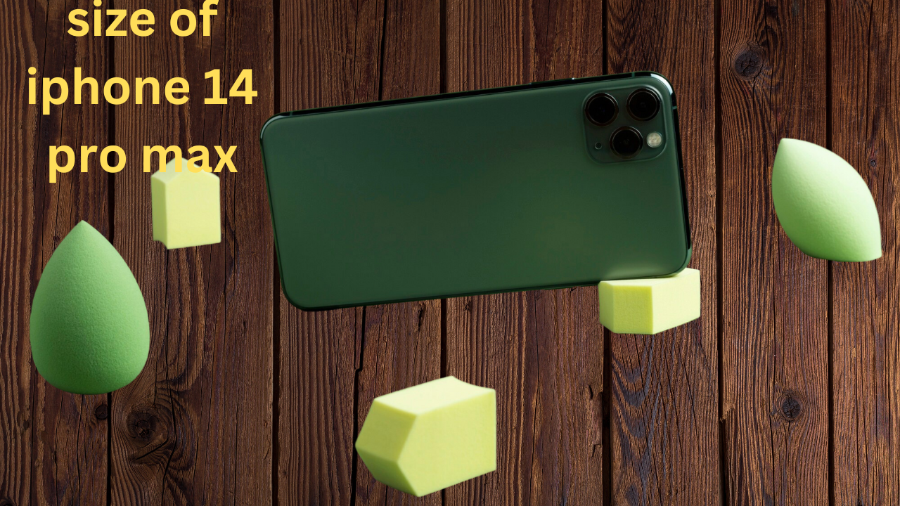 The iPhone 14 Pro Max size