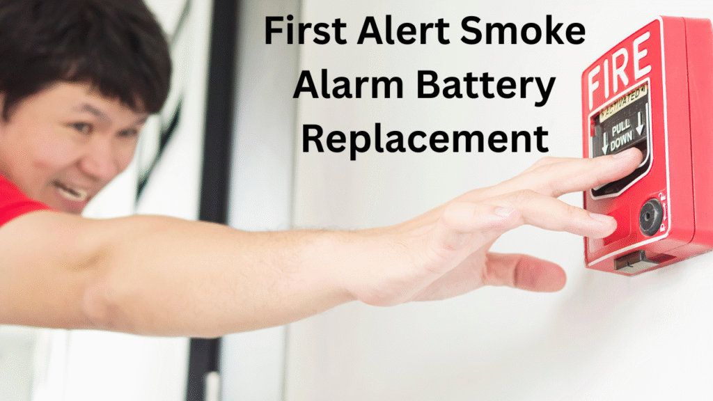 First Alert Smoke Alarm Battery