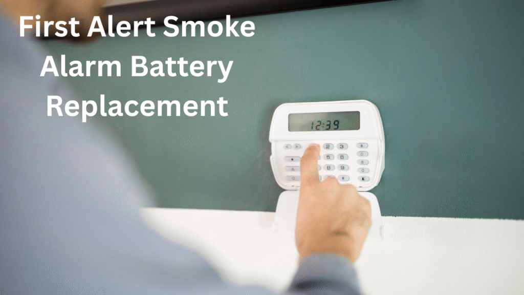 First Alert Smoke Alarm Battery