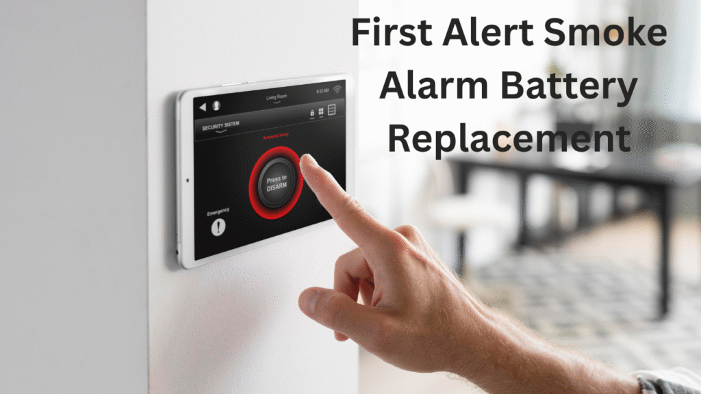 First Alert Smoke Alarm Battery