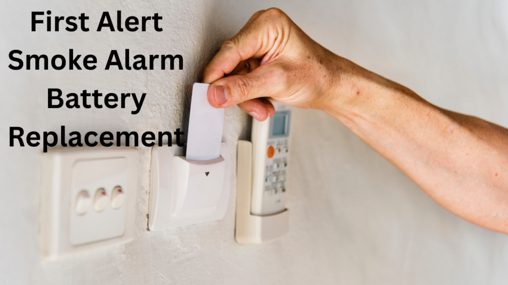 First Alert Smoke Alarm Battery