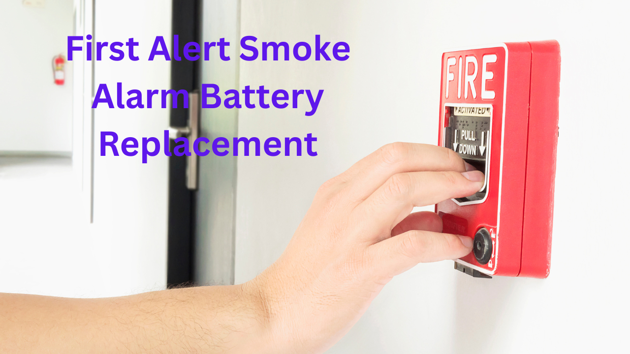 First Alert Smoke Alarm Battery
