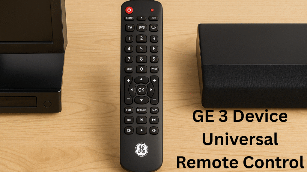 GE 3 Device Universal Remote Control