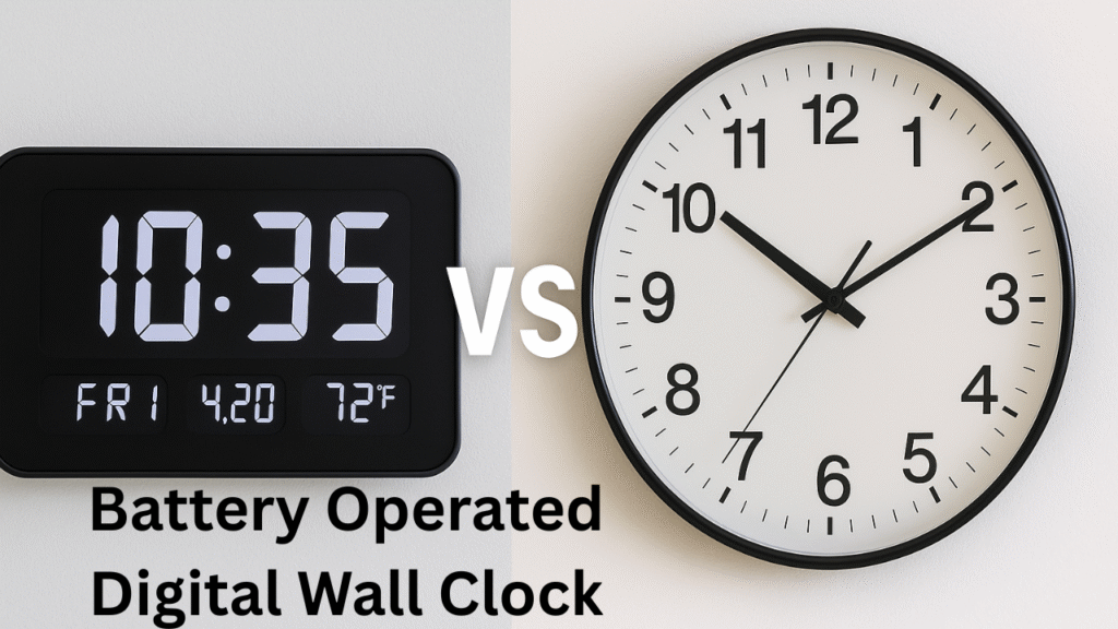 Digital Wall Clock