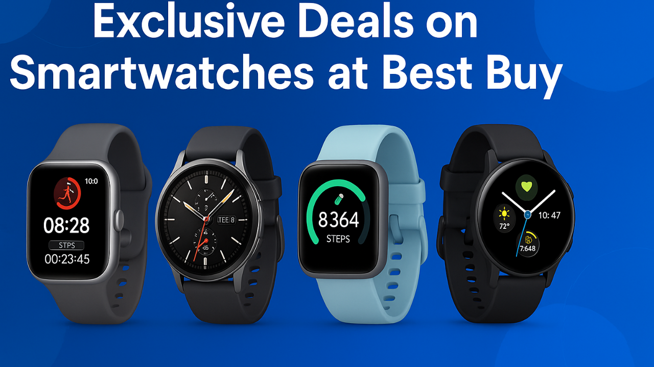 Smartwatches at Best Buy