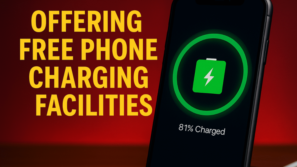 Mobile Phone Charging Station