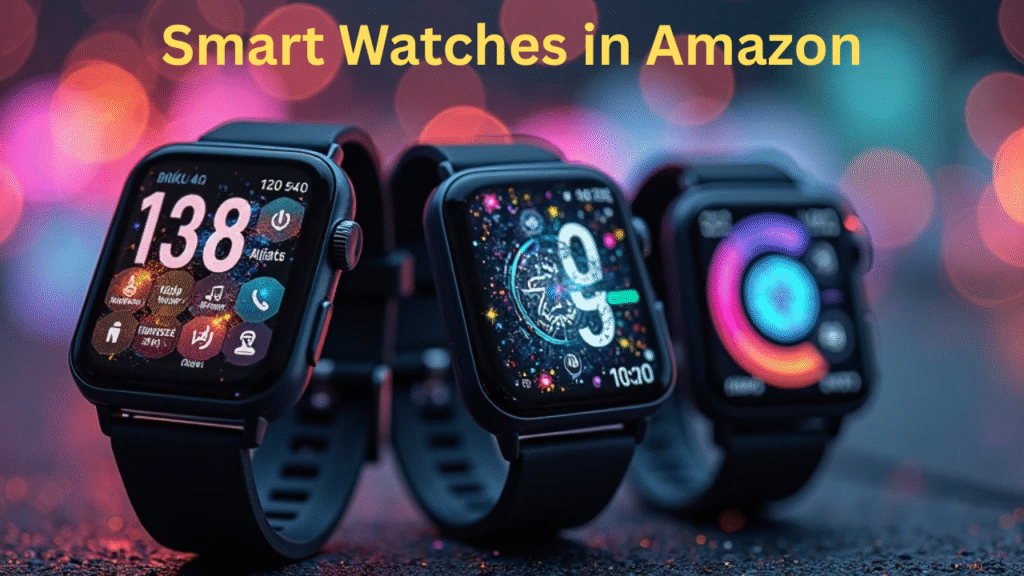 Smart watches in Amazon