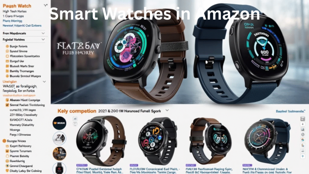 Smart watches in Amazon