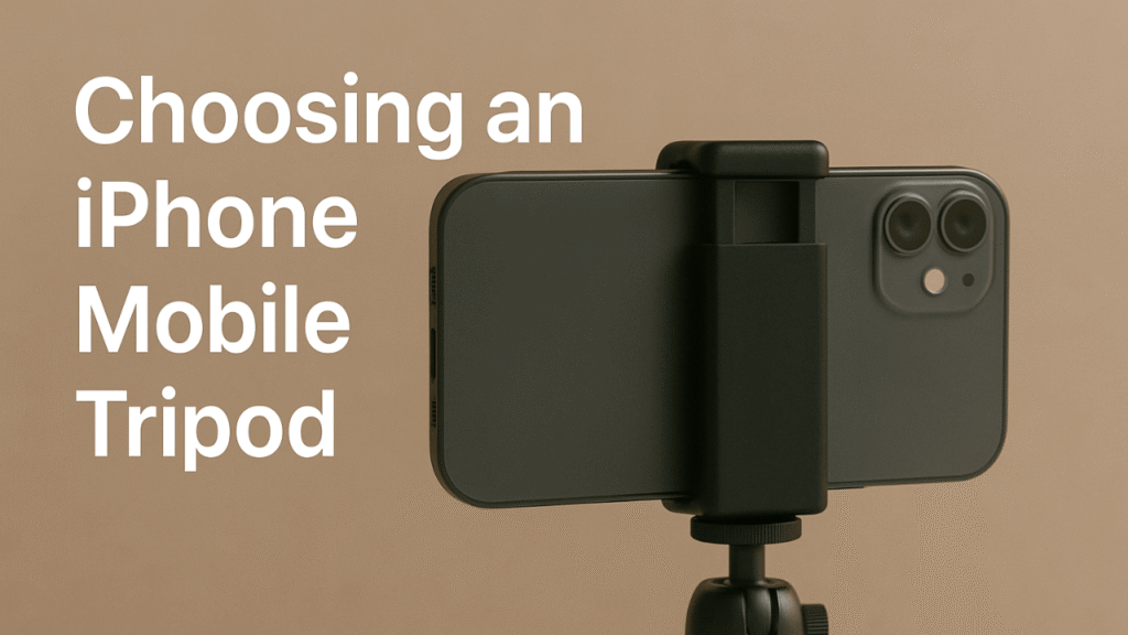 iPhone Mobile Tripod