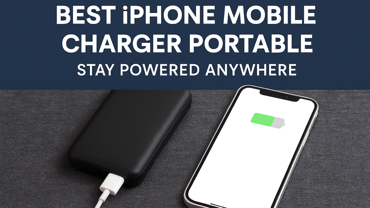 iPhone Mobile Charger Portable