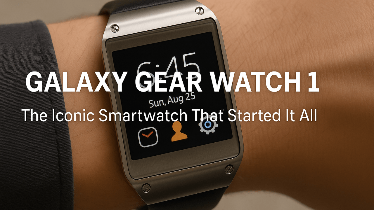 Galaxy Gear Watch 1