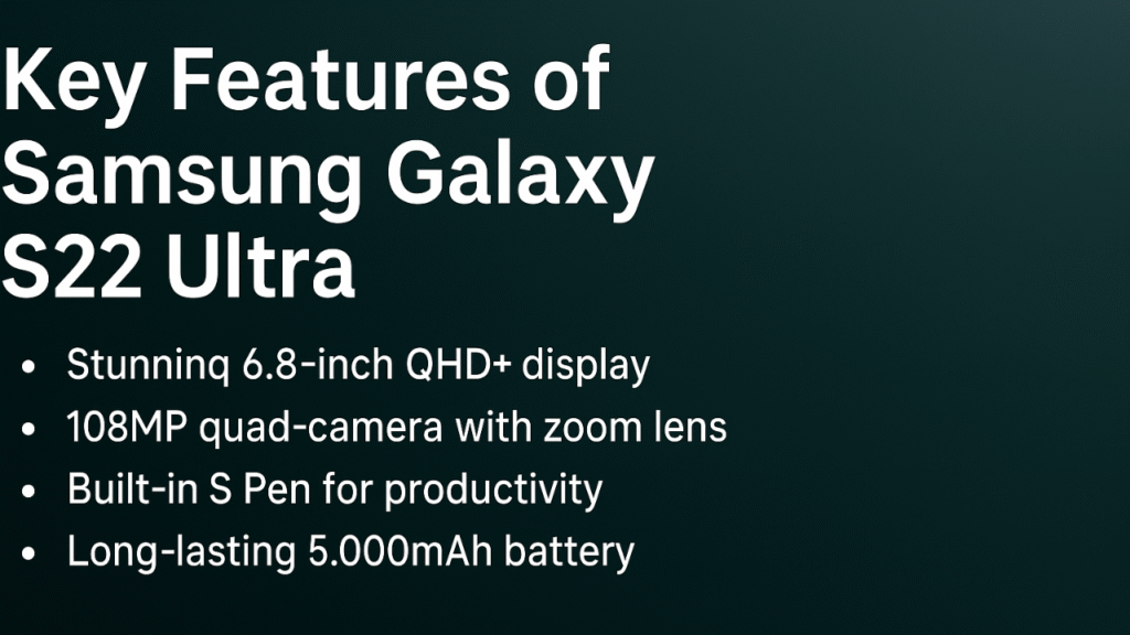 Samsung Galaxy S22 Ultra Unlocked