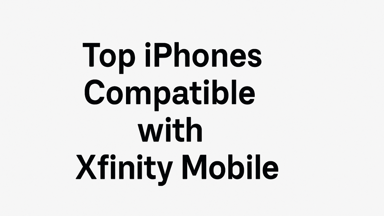 iPhone Xfinity Mobile