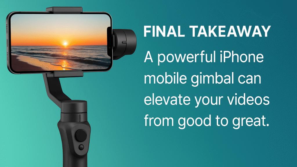 iPhone Mobile Gimbal