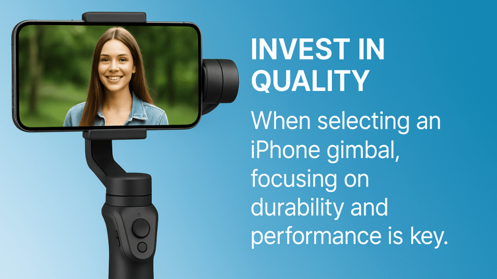 iPhone Mobile Gimbal