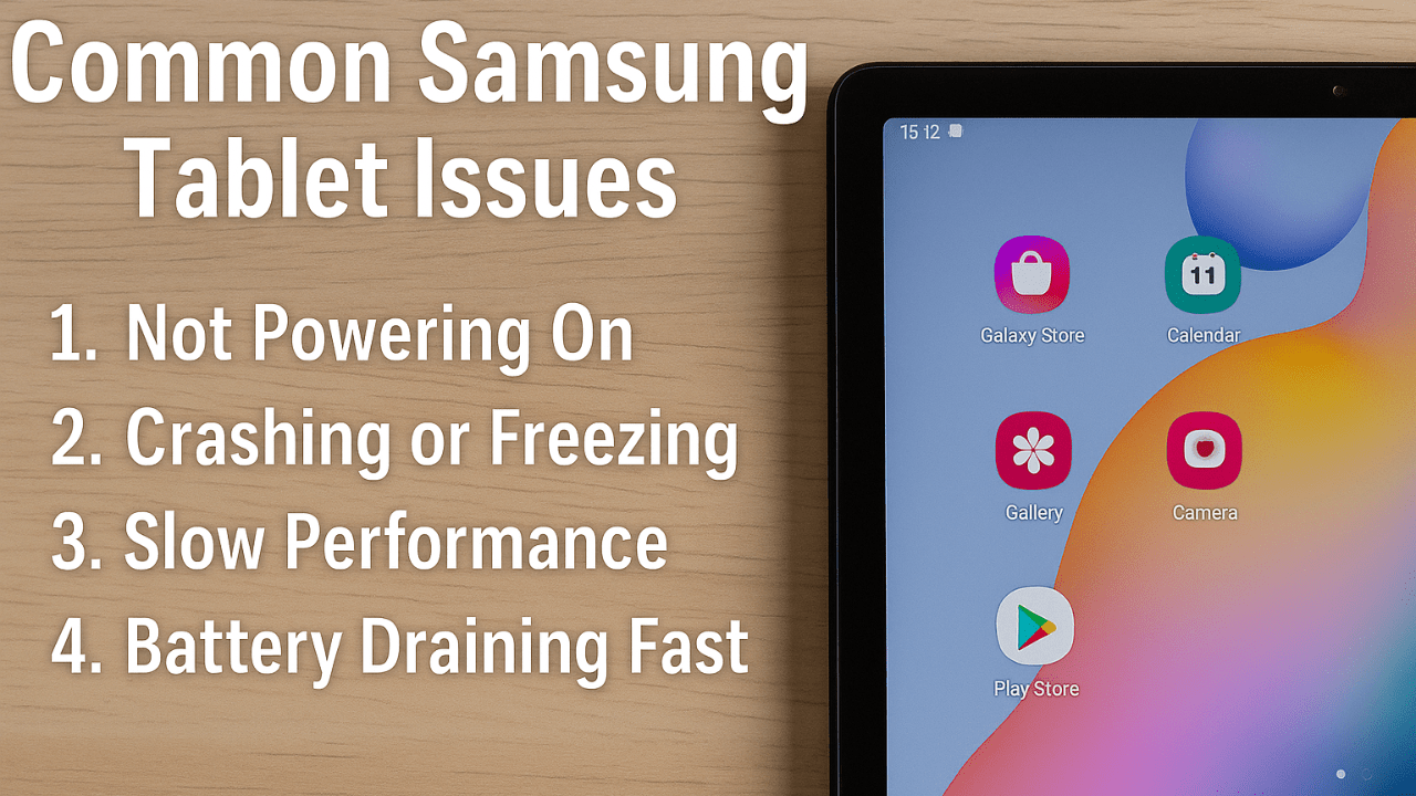 Fix Samsung Tablet