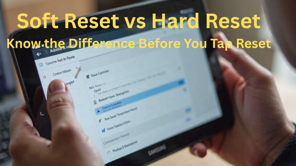 How Do You Reset a Samsung Tablet