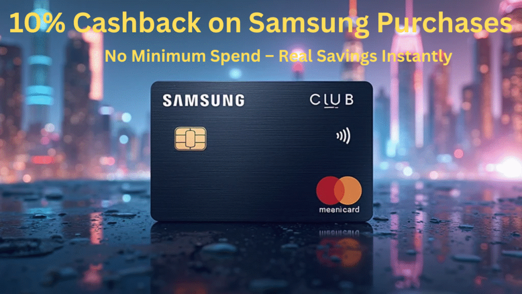Samsung Club Credit Card
