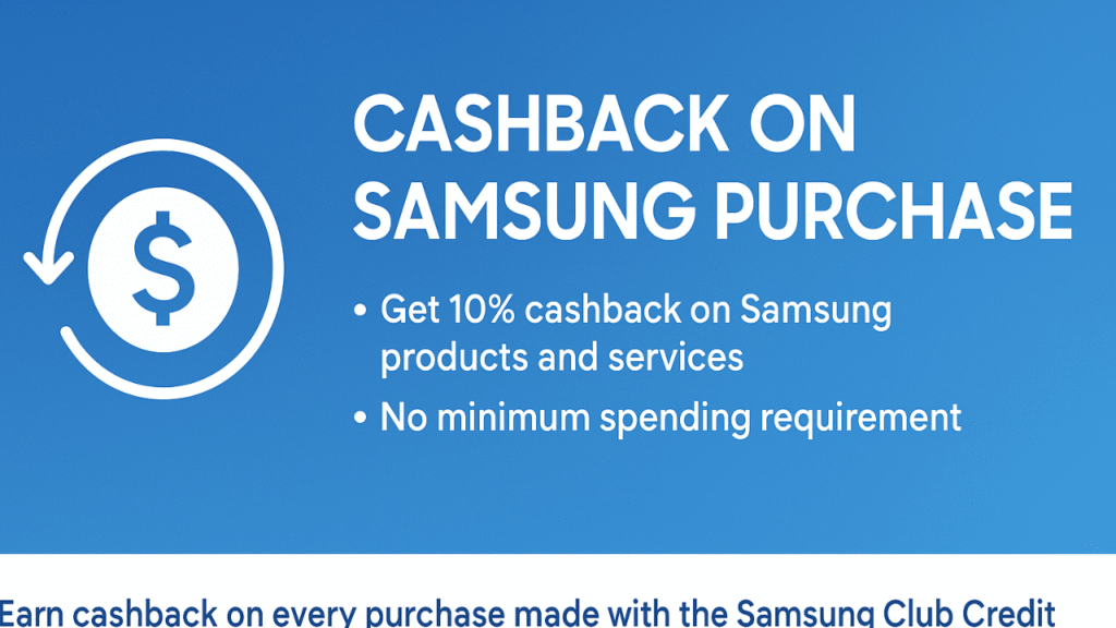 Samsung Club Credit Card