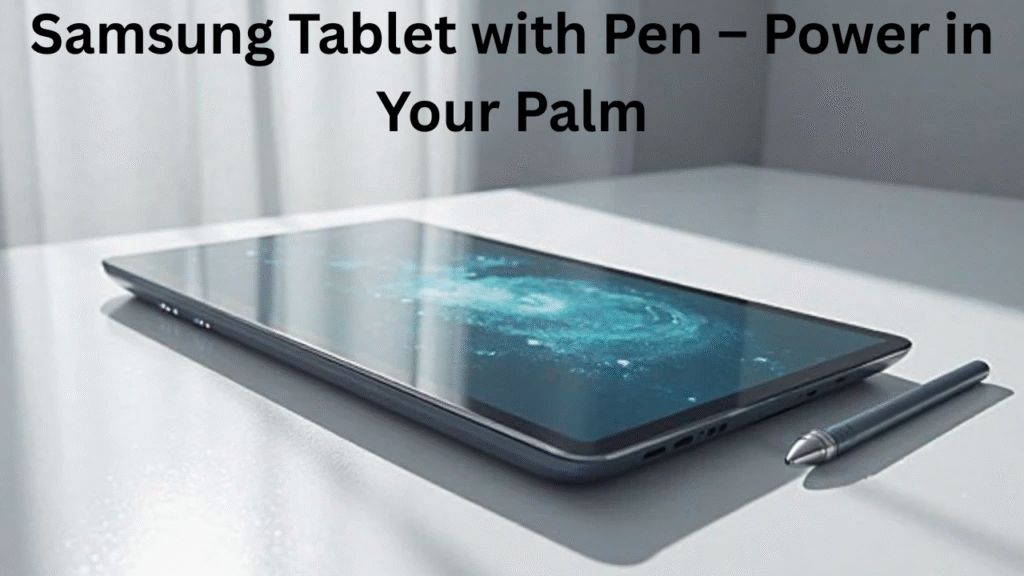 Samsung Tablet with Pen