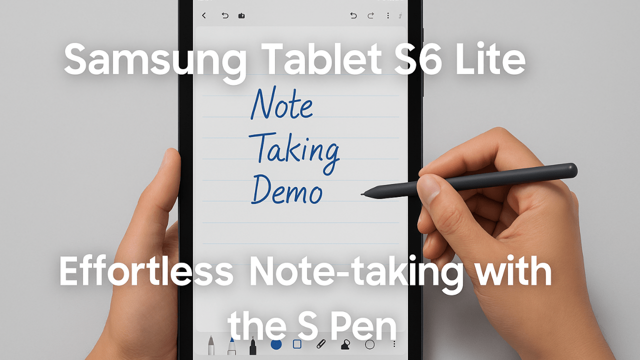 Samsung Tablet S6 Lite