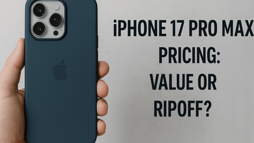 iPhone 17 Pro Max Price