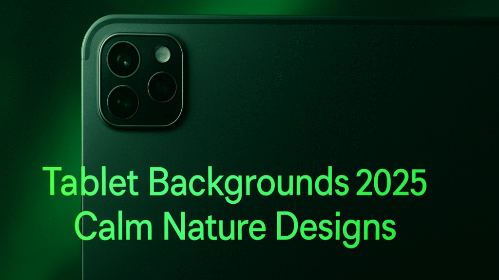 Tablet Backgrounds
