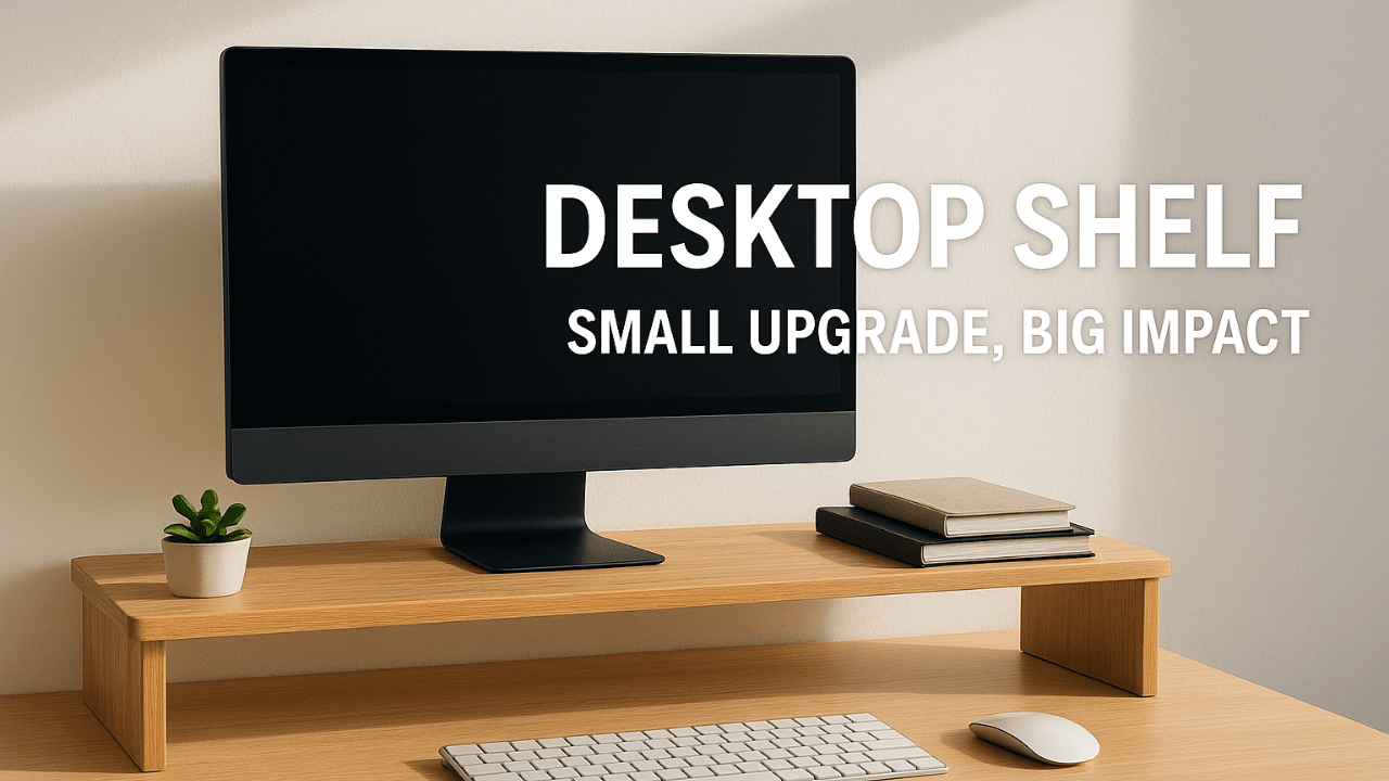 Desktop Shelf