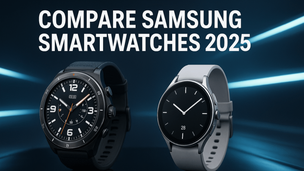 Compare Samsung Smartwatches