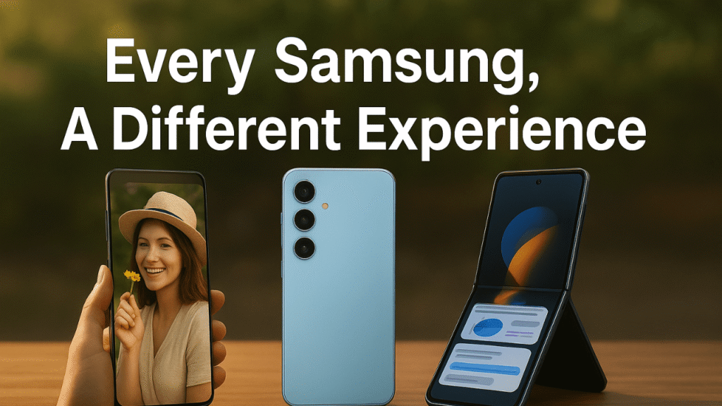 Samsung phones comparison