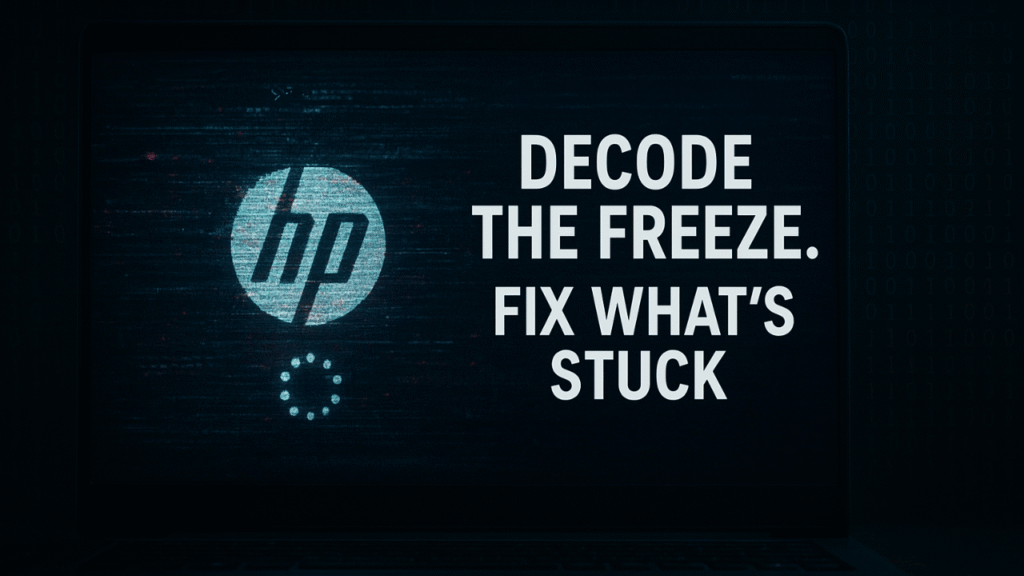 HP Laptop Stuck on Loading Screen