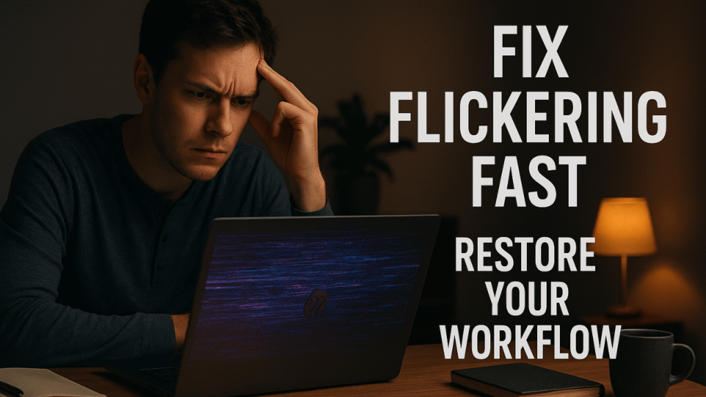 HP Laptop Screen Flickering