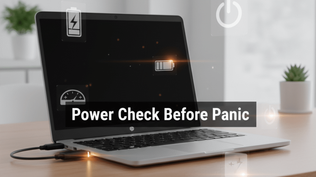 HP Laptop Does Not Turn On