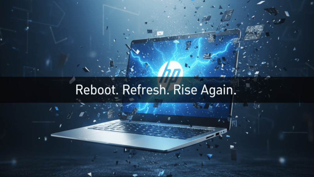 HP laptop factory reset