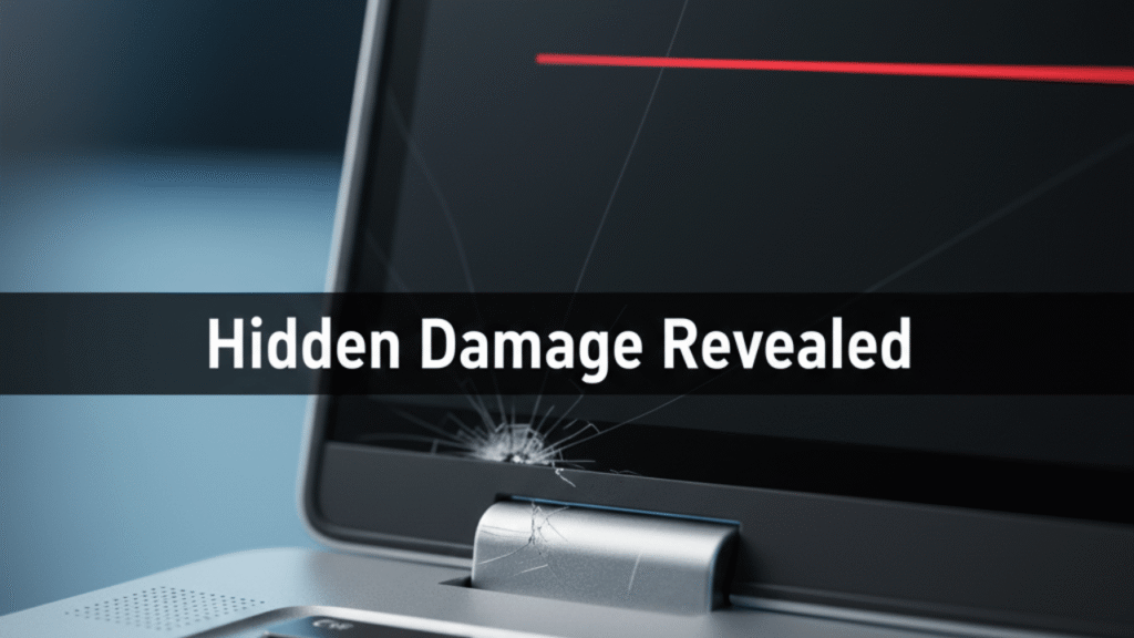 Horizontal Line on Laptop Screen HP