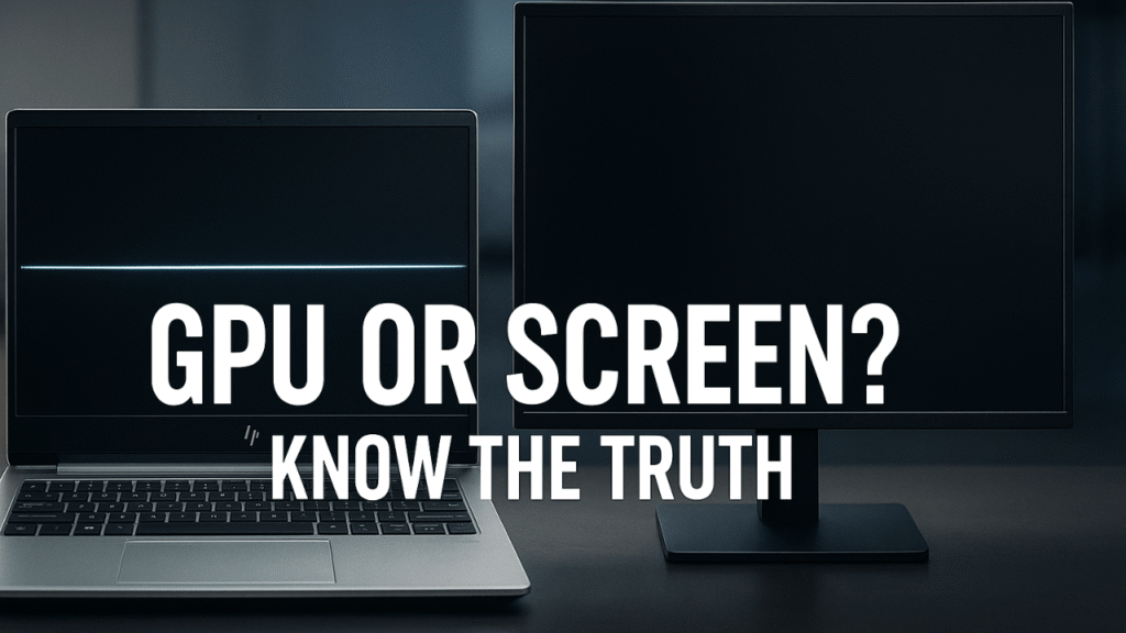 Horizontal Line on Laptop Screen HP