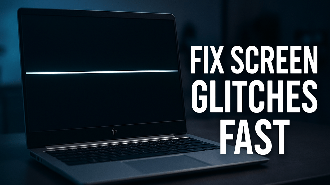 Horizontal Line on Laptop Screen HP