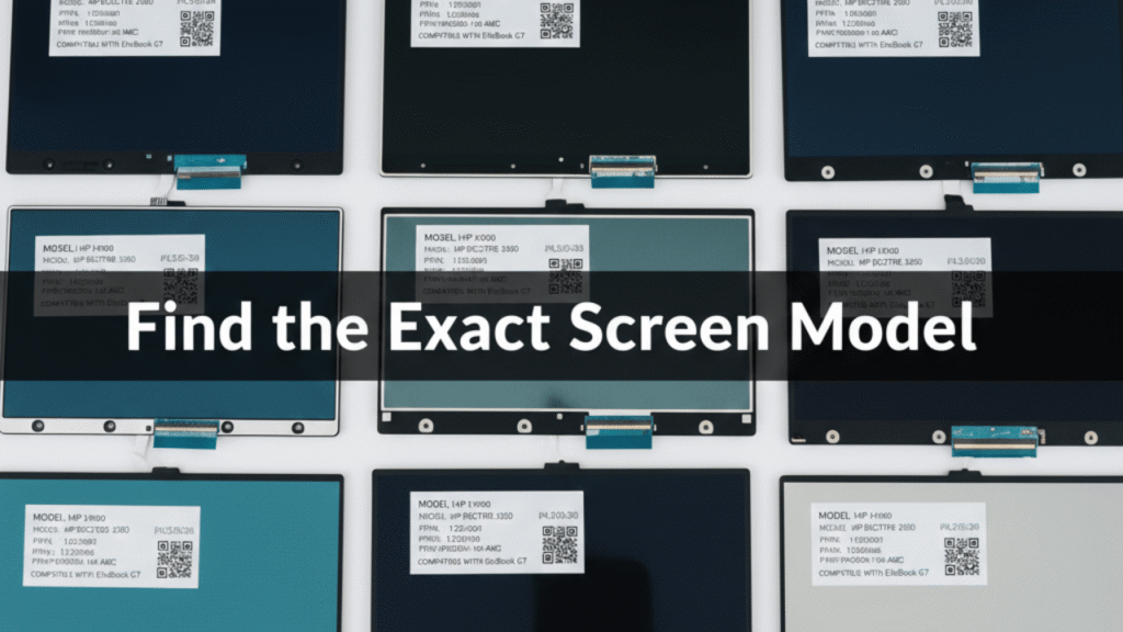 HP Laptop Monitor Replacement