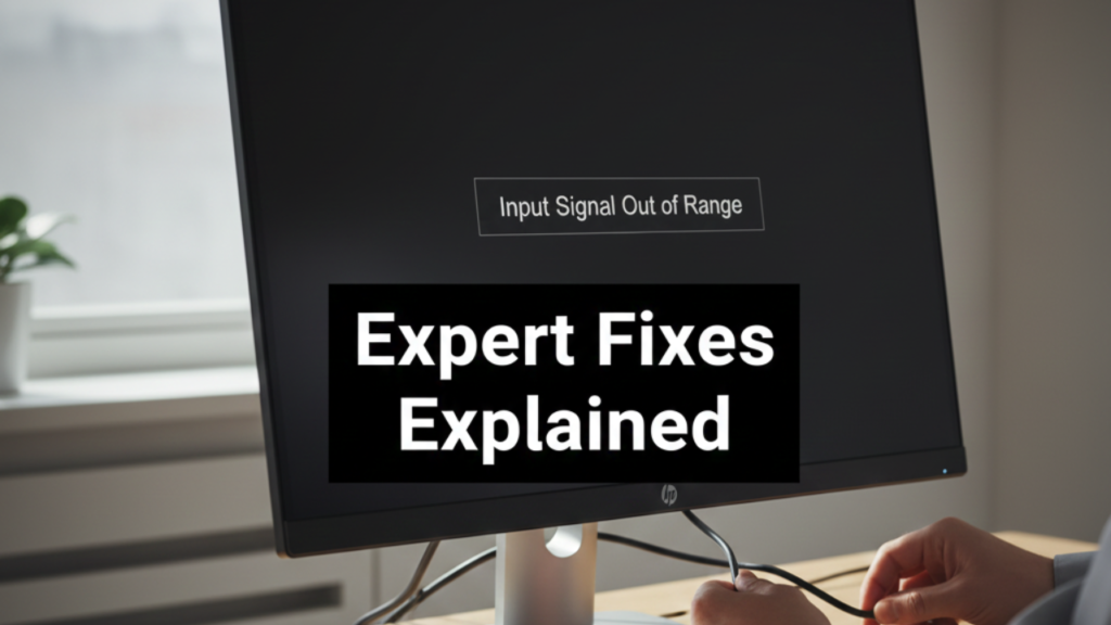 Input Signal Out of Range Monitor HP