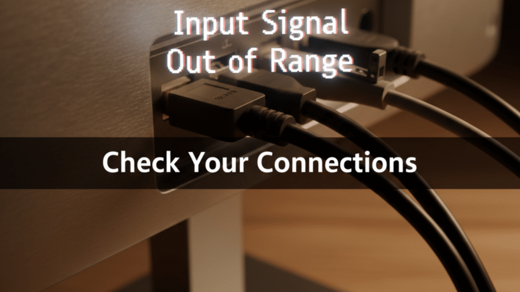 Input Signal Out of Range Monitor HP
