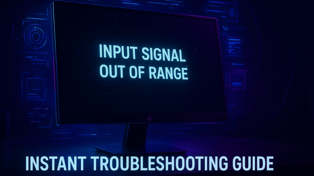 Input Signal Out of Range Monitor HP
