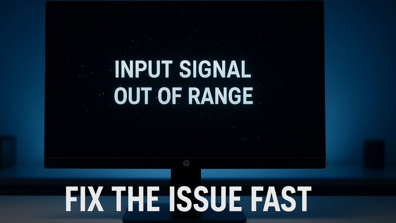 Input Signal Out of Range Monitor HP