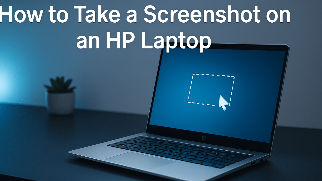How to Take a Screenshot on an HP Laptop