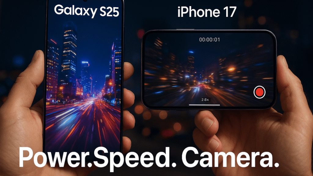Galaxy S25 vs. iPhone 17