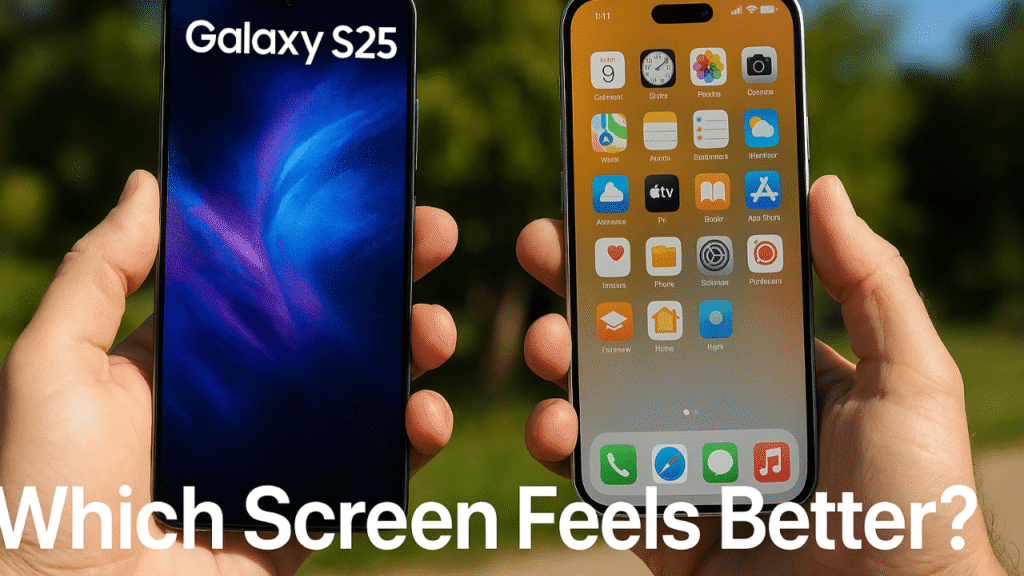 Galaxy S25 vs. iPhone 17