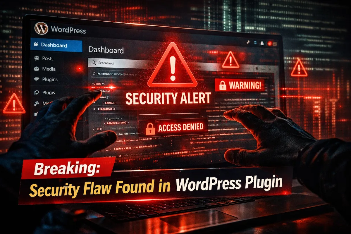 Security Flaw Found in the WordPress Plugin Threatens 1M+ Sites