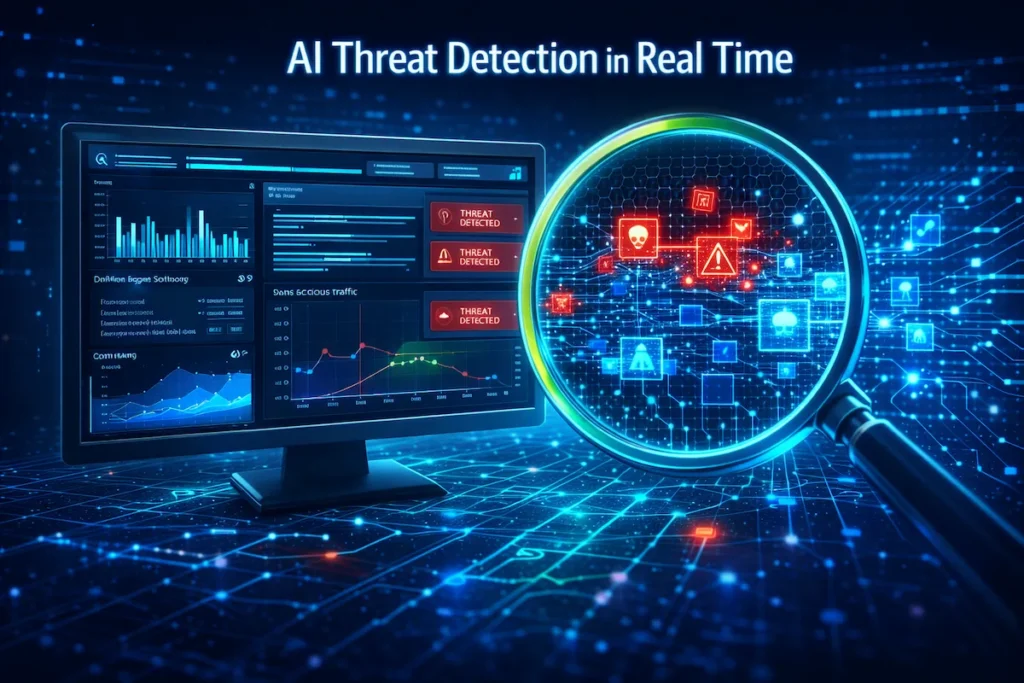 AI-driven cybersecurity for small businesses detecting cyber threats in real time