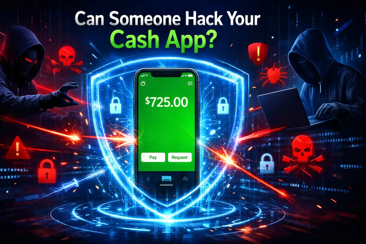 can someone hack your cash app cybersecurity protection illustration
