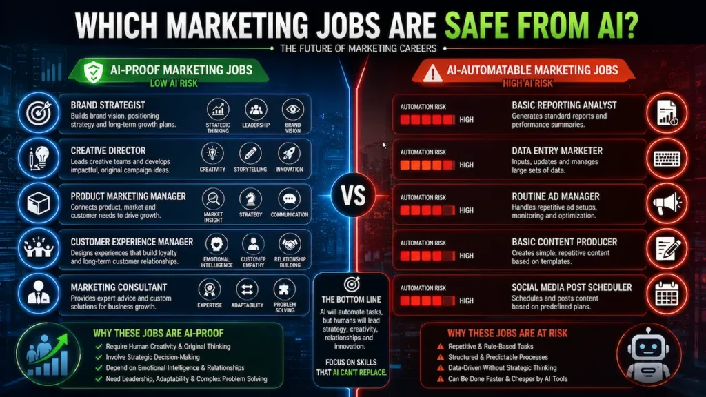 AI-proof marketing jobs